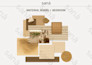 design your airbnb or rental with layout, moodboard and shopping list